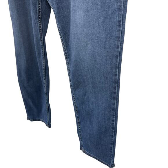 Carhartt Womens Rugged Flex Slim Fit Tapered Laurel Blue Jeans 104976 NWT 20 R - Picture 6 of 15